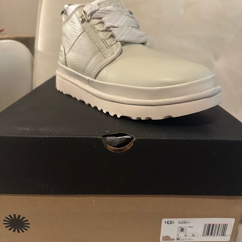 Ugg leather booties NWT